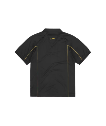 T-shirt Talismo Black Yellow Football Jersey | Corteiz rembourrage situé sous