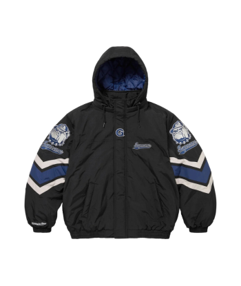 Jacket Supreme®/Mitchell & Ness NCAA Hooded Stadium Black | Supreme basket pas cher