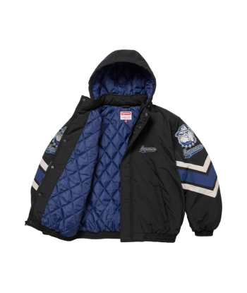 Jacket Supreme®/Mitchell & Ness NCAA Hooded Stadium Black | Supreme basket pas cher