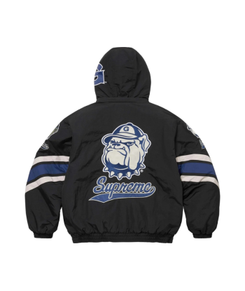 Jacket Supreme®/Mitchell & Ness NCAA Hooded Stadium Black | Supreme basket pas cher