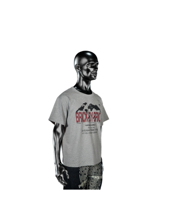 T-shirt Brick℗ Hotline T-shirt - Heather Grey | Pierre Bassene Voir les baskets