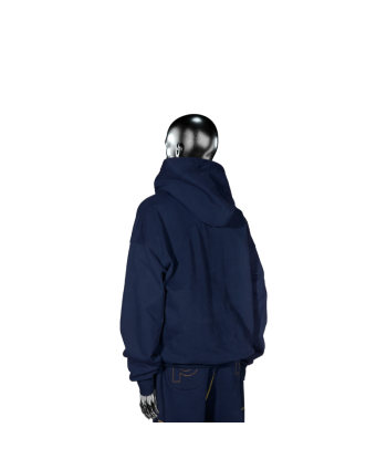 Hoodie UNI Fingerprint Hoodie℗ - Navy | Pierre Bassene pas cheres