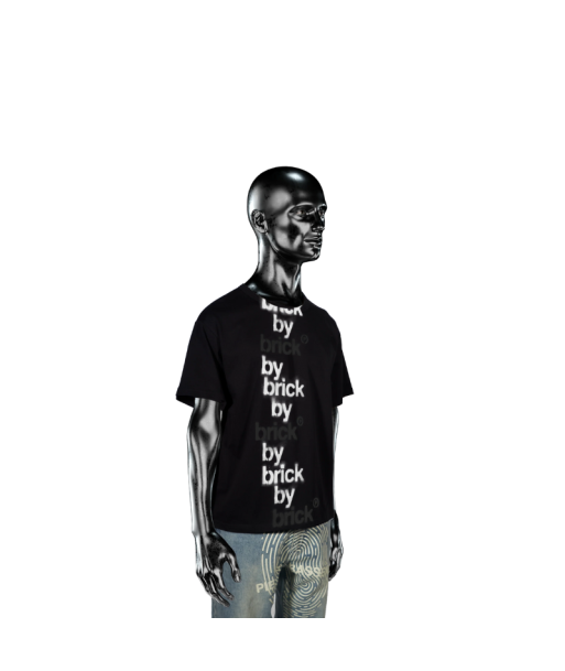 T-shirt Brick By Brick℗ T-shirt - Black | Pierre Bassene du meilleur 