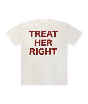 T-shirt T-shirt 'Treat Her right' | g8dfellas.club Dans la société mordern