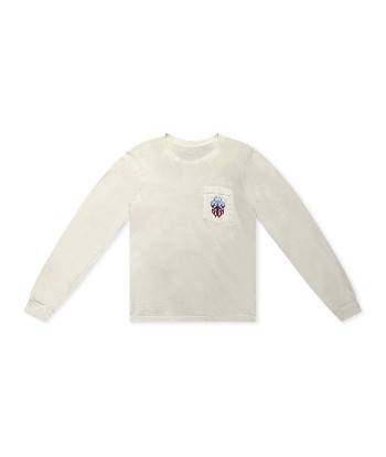 Longsleeve White Dagger Purple | Chrome Hearts vente chaude votre 