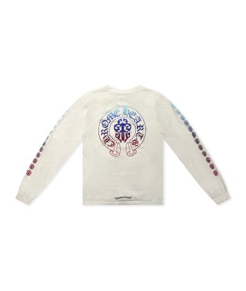 Longsleeve White Dagger Purple | Chrome Hearts vente chaude votre 