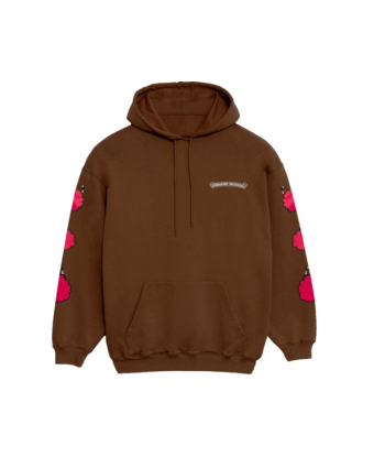 Hoodie Matty Boy 'Structure' Brown | Chrome Hearts d'Europe débarque