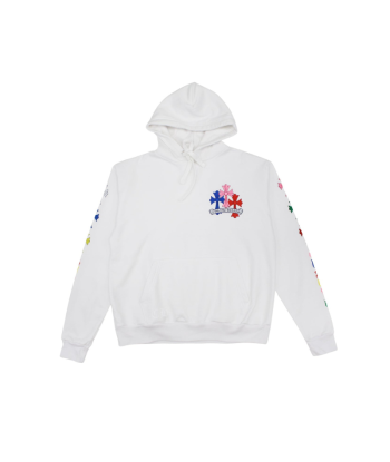 Hoodie Multi Color Cross White | Chrome Hearts Fin de série