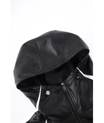 Jackets Leather Track Jacket Black/White | Unknown 50% de réduction en Octobre 2024