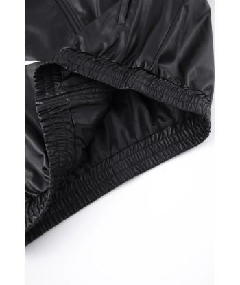 Jackets Leather Track Jacket Black/White | Unknown 50% de réduction en Octobre 2024