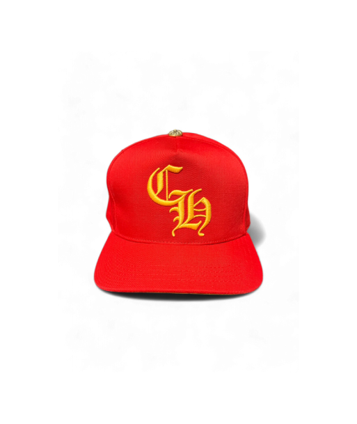 Cap Red Yellow Baseball | Chrome Hearts commande en ligne