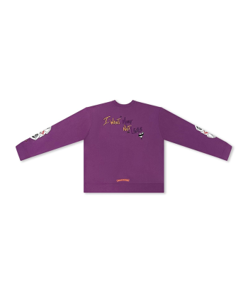 Longsleeve Matty Boy I Want More Not Less Purple | Chrome Hearts solde