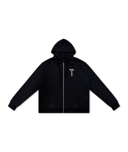 Zip Hoodie T Logo FU Shoulder  | Chrome Hearts de votre