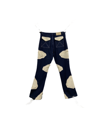 Pantalon PANTHERINAE Bleu soldes