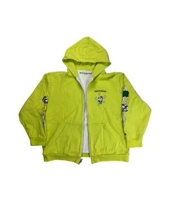 Zip Hoodie  Matty Boy Link 'Lime Green' | Chrome Hearts Toutes les collections ici