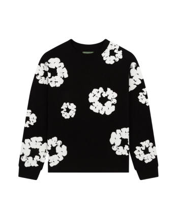 Longsleeve Cotton Wreath Black | Denim Tears Profitez des Offres !