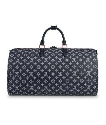 Louis Vuitton Keepall Bandouliere Monogram Upside Down Ink 50 Navy Faites des économies