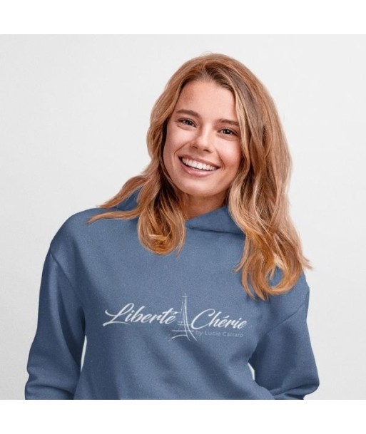 Liberté Chérie™ | Sweat Féministe À Capuche Liberté Chérie les muscles