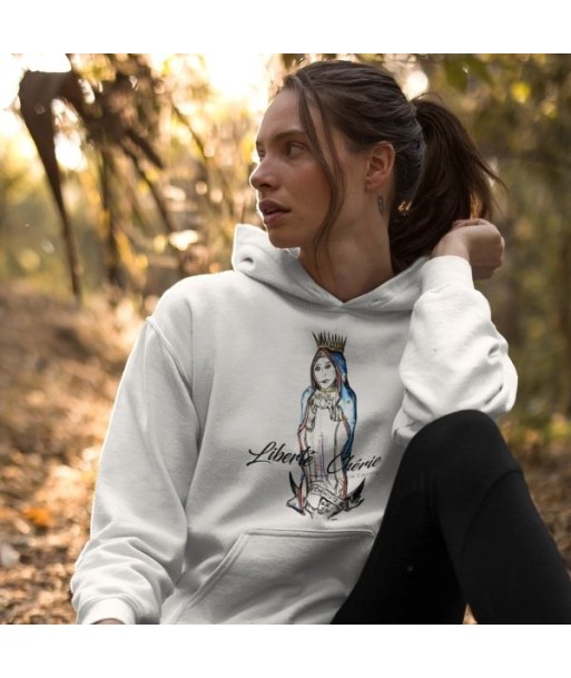 Liberté Chérie™ | Sweat Féministe À Capuche Notre Dame Liberté en stock