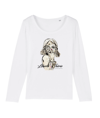 Liberté Chérie™ | T-Shirt Féministe Manches Longues Fuck Off la livraison gratuite