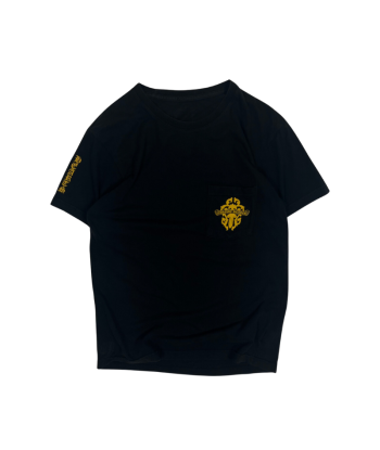 Chrome Hearts Black Yellow Dagger Tee plus qu'un jeu 