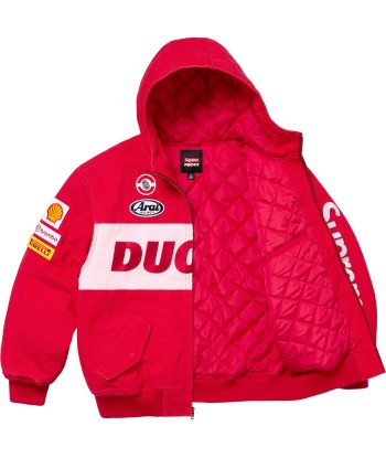 Supreme Ducati Hooded Racing Jacket Red Véritable concentré