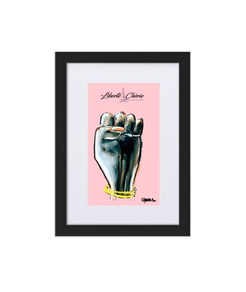 Liberté Chérie™ | Affiche Pop Art Féministe Encadrée Power Rose online