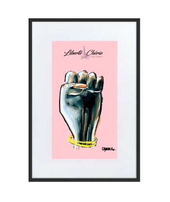 Liberté Chérie™ | Affiche Pop Art Féministe Encadrée Power Rose online