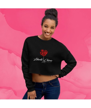 Liberté Chérie™ | Sweat-Shirt Crop-Top Féministe Liberté Chérie hantent personnes