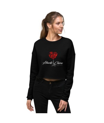 Liberté Chérie™ | Sweat-Shirt Crop-Top Féministe Liberté Chérie hantent personnes