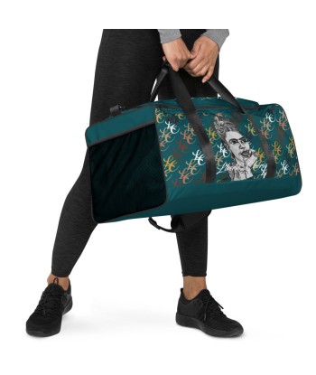 Liberté Chérie™ | Sac De Voyage Féministe Frida Monogramme Pétrole vous aussi creer 