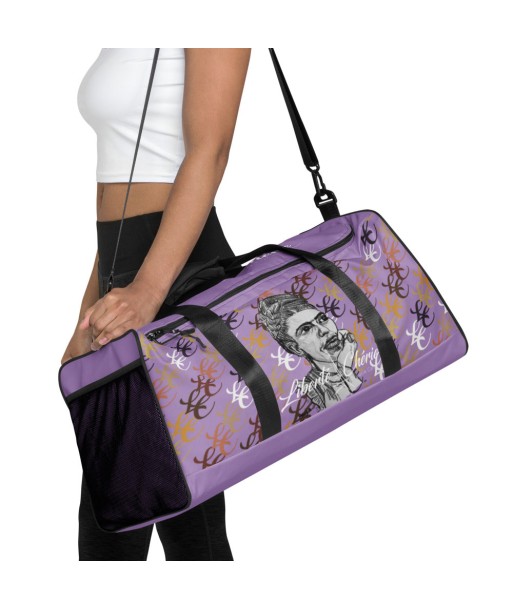 Liberté Chérie™ | Sac De Voyage Féministe Frida Monogramme Lilas pas cher