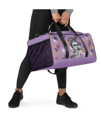 Liberté Chérie™ | Sac De Voyage Féministe Frida Monogramme Lilas pas cher