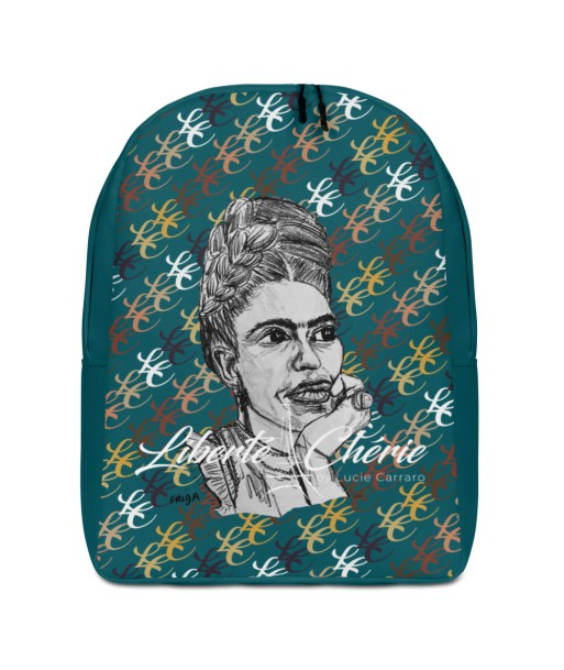 Liberté Chérie™ | Sac À Dos Féministe Frida Monogramme Emeraude vente chaude votre 