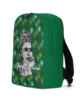 Liberté Chérie™ | Sac À Dos Féministe Frida Monogramme Vert Vous souhaitez 