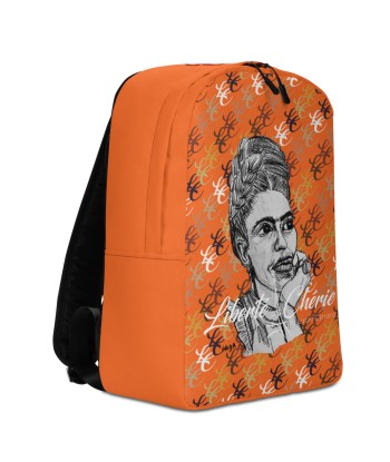 Liberté Chérie™ | Sac À Dos Féministe Frida Monogramme Orange pas cher