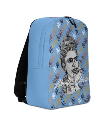 Liberté Chérie™ | Sac À Dos Féministe Frida Monogramme Bleu Jeans l'achat 