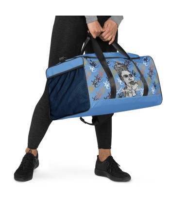 Liberté Chérie™ | Sac De Voyage Féministe Frida Monogramme Bleu Jeans d'Europe débarque