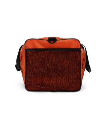 Liberté Chérie™ | Sac De Voyage Féministe Frida Monogramme Orange les muscles