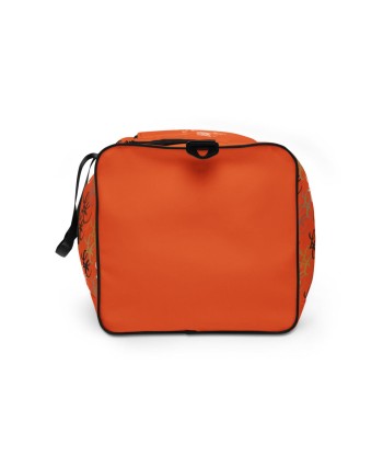 Liberté Chérie™ | Sac De Voyage Féministe Frida Monogramme Orange les muscles