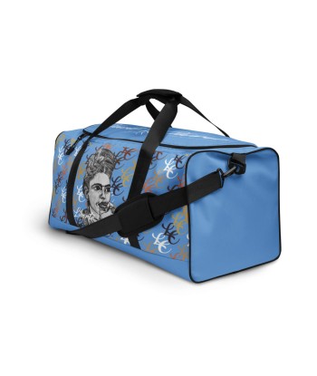 Liberté Chérie™ | Sac De Voyage Féministe Frida Monogramme Bleu Jeans d'Europe débarque