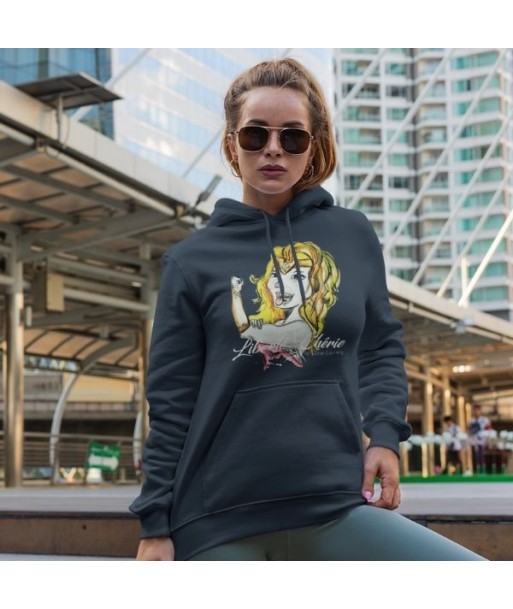 Liberté Chérie™ | Sweat Féministe À Capuche Wonder Girl sur le site 