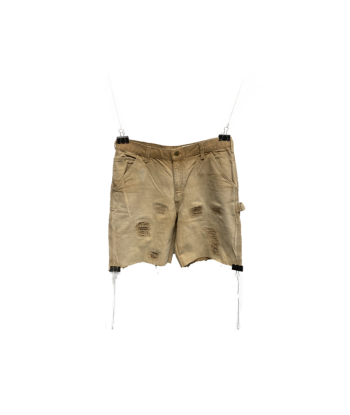 Short CLUB D'ART SAUVAGE carhartt beige distressed en ligne