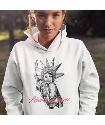 Liberté Chérie™ | Sweat Féministe À Capuche Statut : Libéré chez Cornerstreet bien 