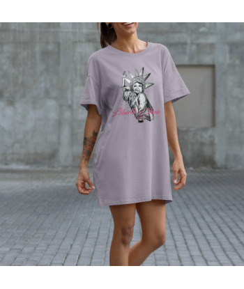 Liberté Chérie™ | Robe T-Shirt Féministe Statut : Libéré livraison et retour toujours gratuits