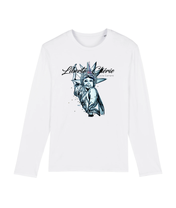 Liberté Chérie™ | T-Shirt Féministe Manches Longues Statut : Libéré ouvre sa boutique