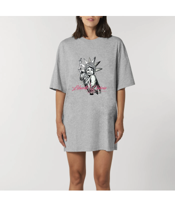 Liberté Chérie™ | Robe T-Shirt Féministe Statut : Libéré livraison et retour toujours gratuits