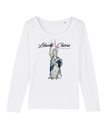 Liberté Chérie™ | T-Shirt Féministe Manches Longues La Puissance online