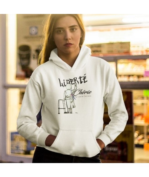 Liberté Chérie™ | Sweat Féministe À Capuche Mamie Venez découvrir notre 