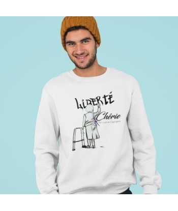 Liberté Chérie™ | Sweat Féministe Bio Mamie Faites des économies